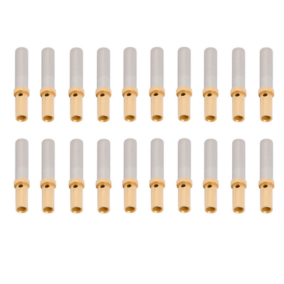 Gold Plating CNC Brass Parts Customized Precision CNC Lathe Turning Parts
