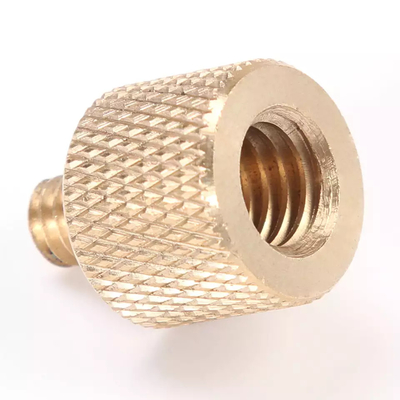 High Precision CNC Brass Parts For Broaching Turning Machining