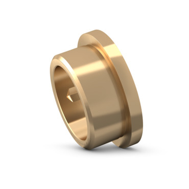 Brass Bronze Flanges CNC Precision Milling Services Customized For Automatic